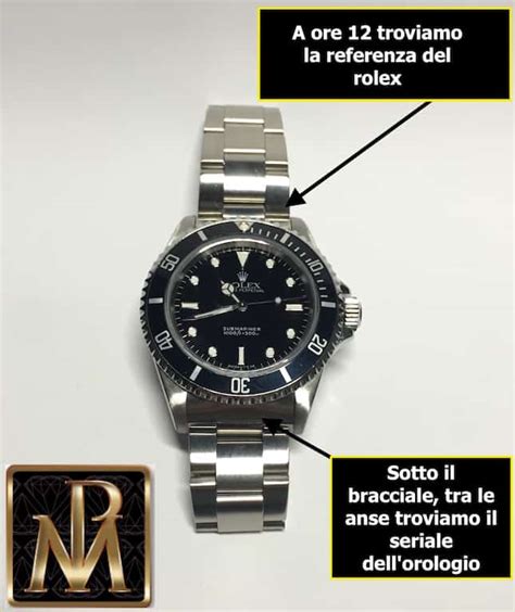 dove leggere il codice del modello rolex|rolex clock codes.